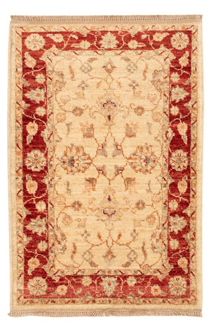 Ziegler Teppich - 86 x 58 cm - beige
