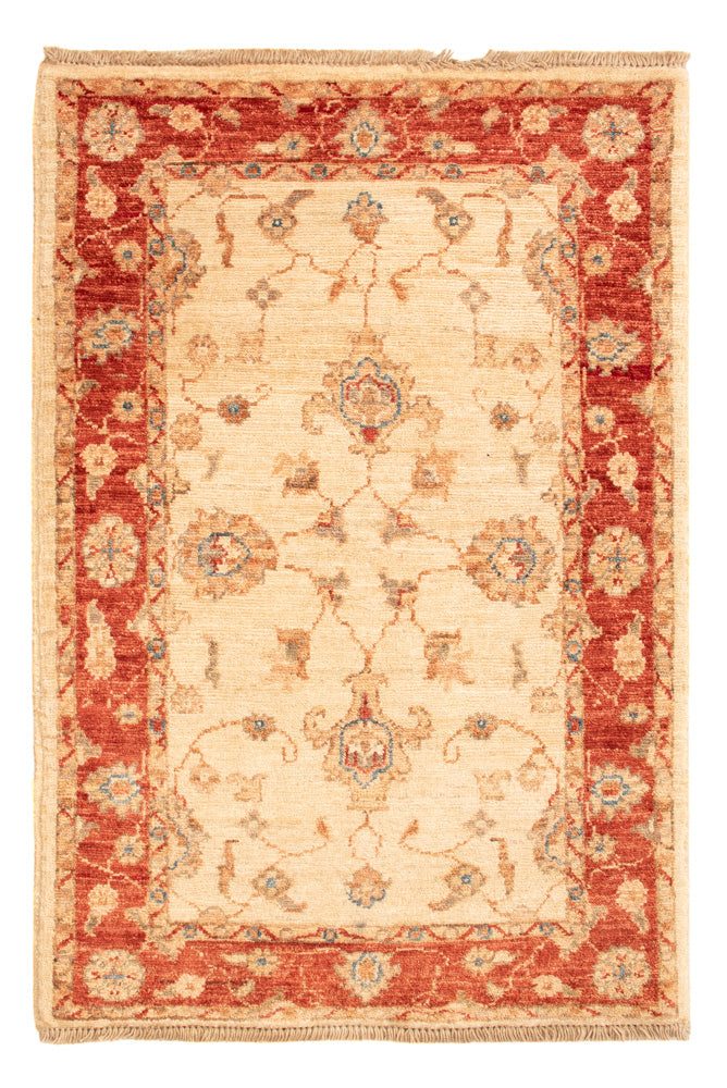 Ziegler Teppich - 88 x 60 cm - beige