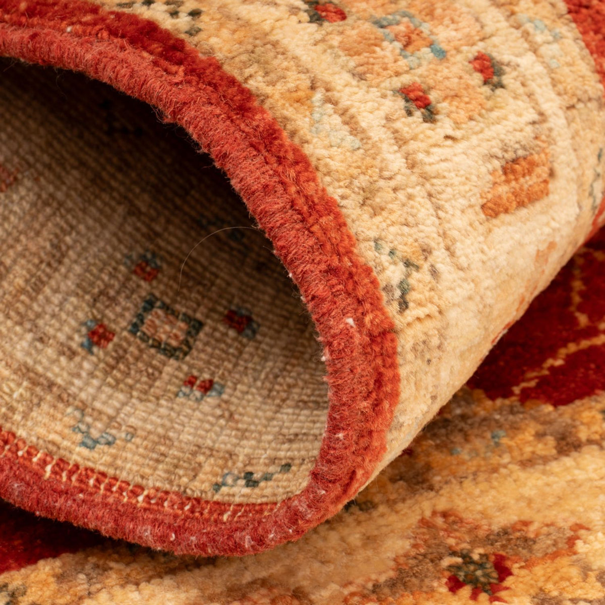 Ziegler Teppich - 87 x 61 cm - rot