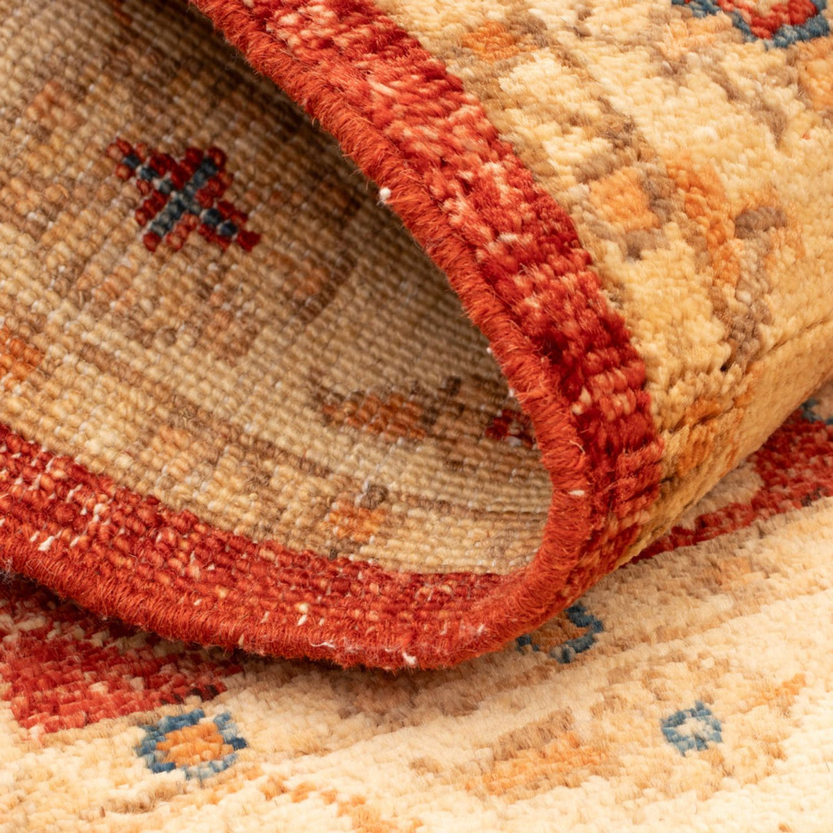 Ziegler Teppich - 88 x 58 cm - rot