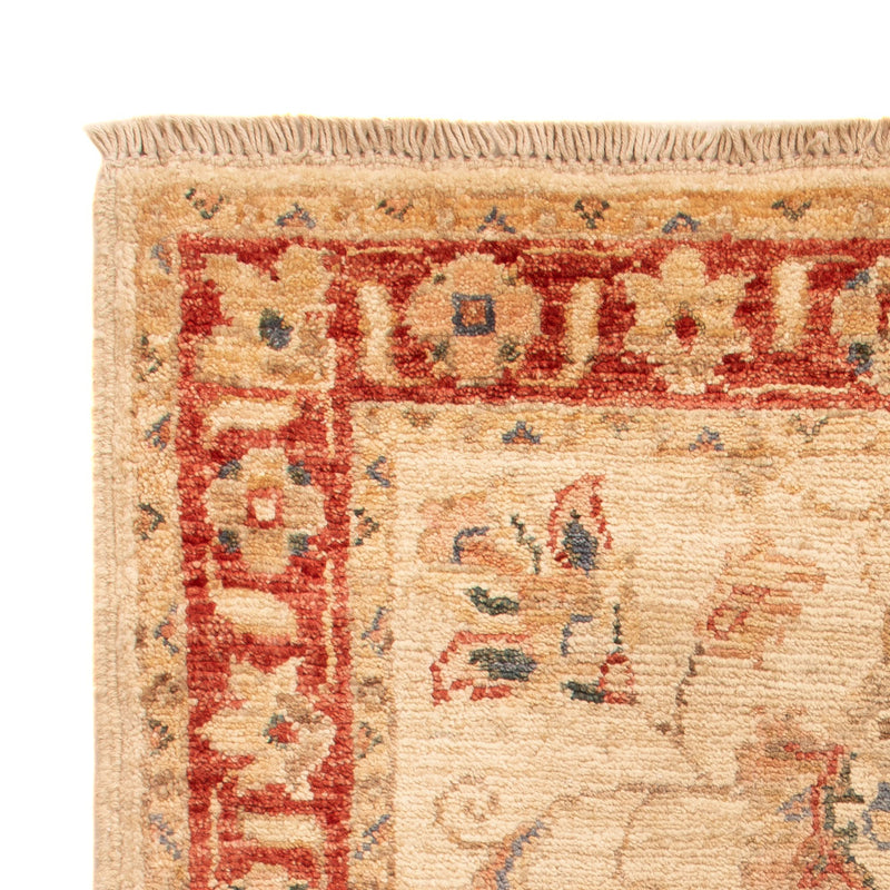 Ziegler Teppich - 95 x 63 cm - beige