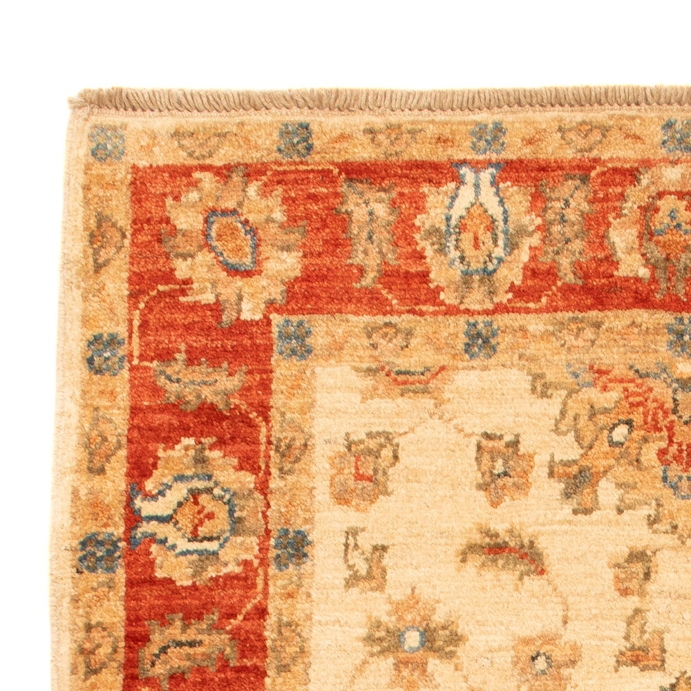 Ziegler Teppich - 98 x 69 cm - beige
