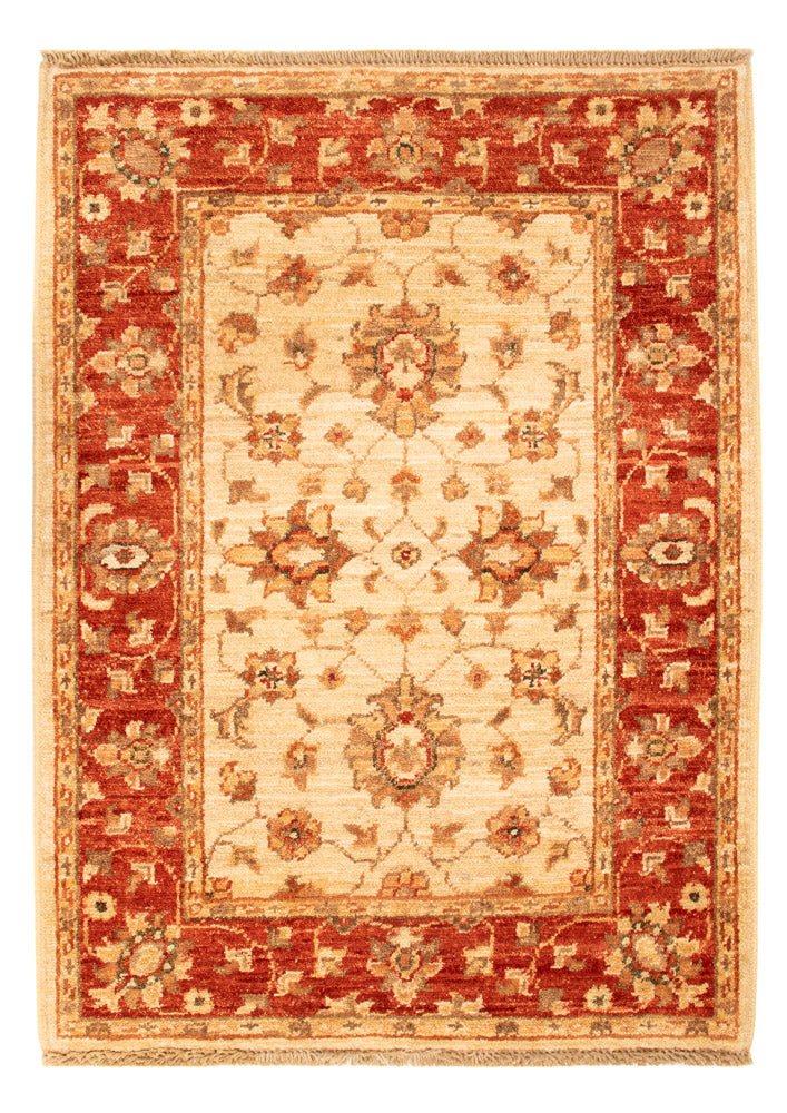 Ziegler Teppich - 85 x 61 cm - beige