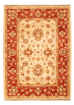 Ziegler Teppich - 85 x 61 cm - beige