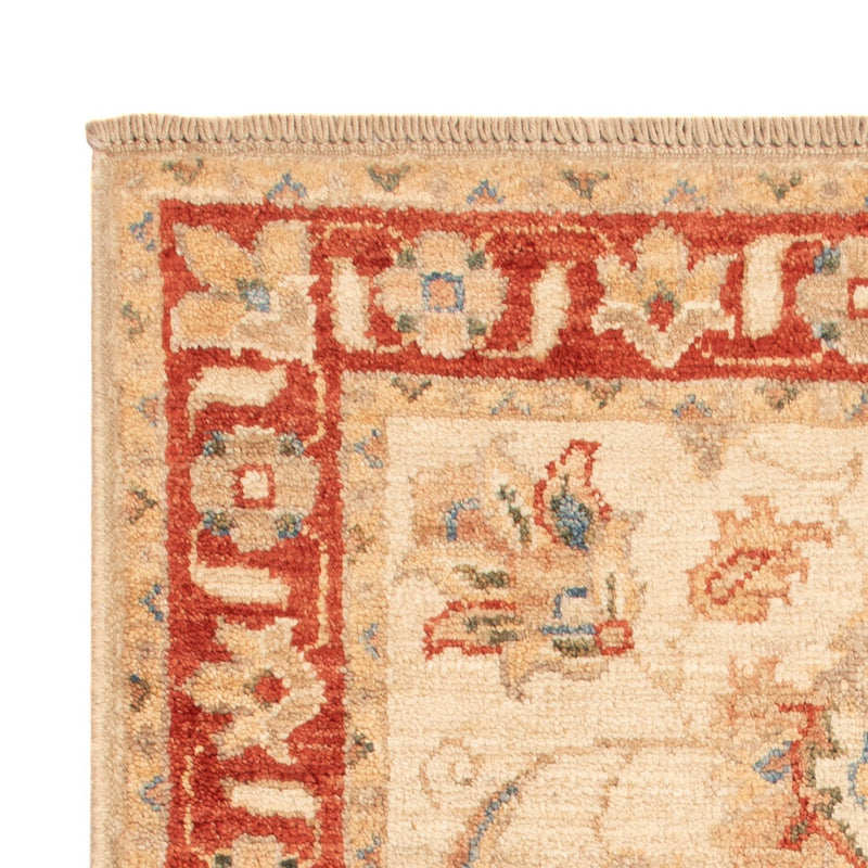 Ziegler Teppich - 90 x 59 cm - beige