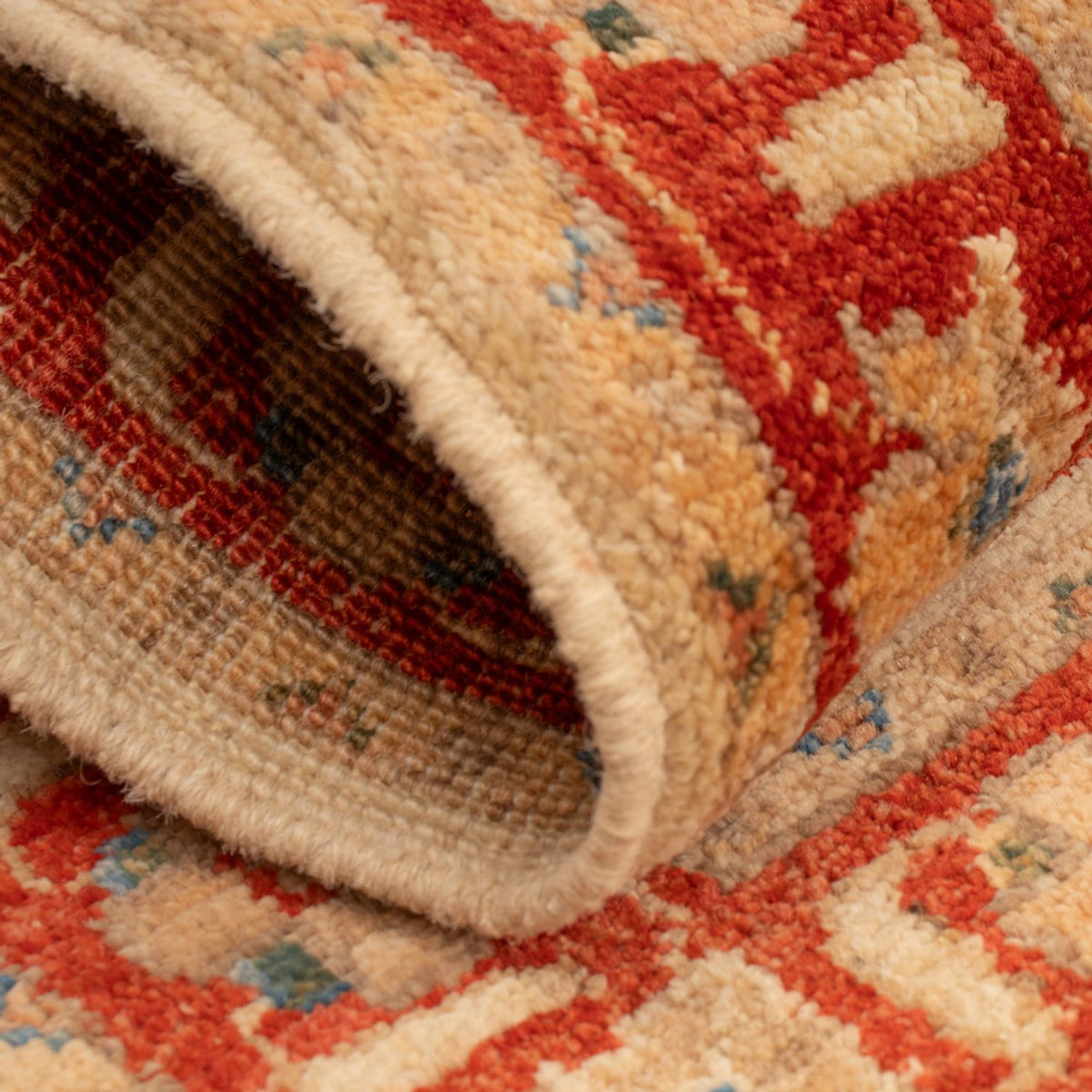 Ziegler Teppich - 90 x 59 cm - beige