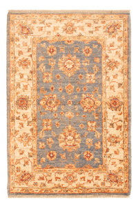 Tapis Ziegler - 91 x 64 cm - bleu pétrole