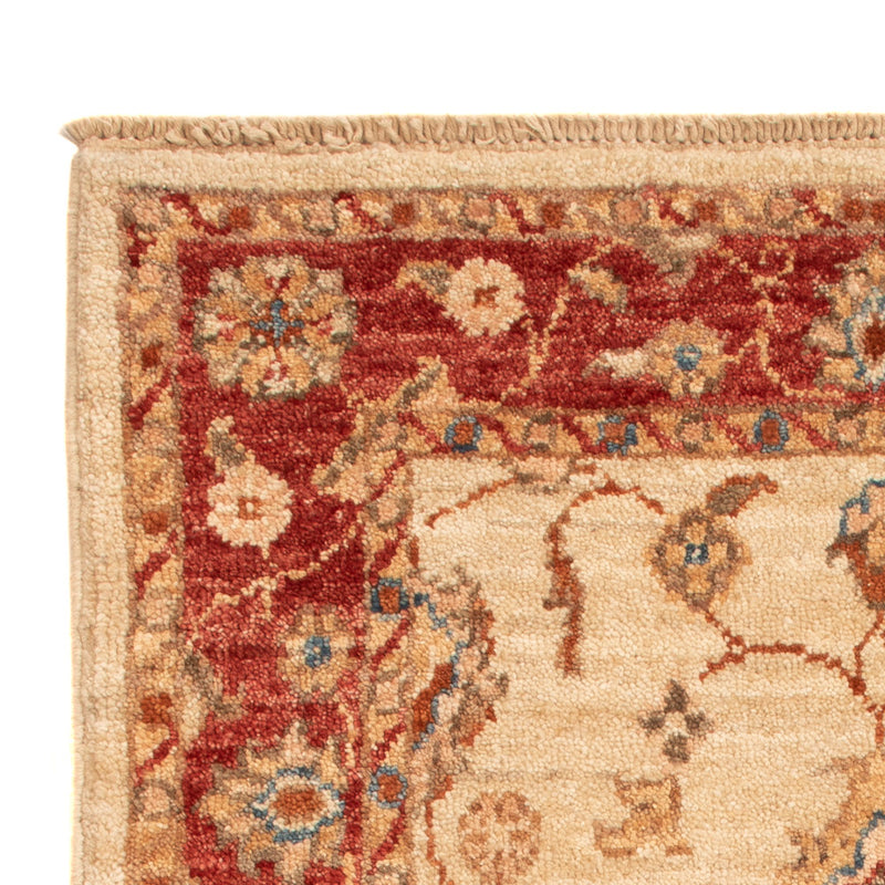 Ziegler Teppich - 90 x 63 cm - beige
