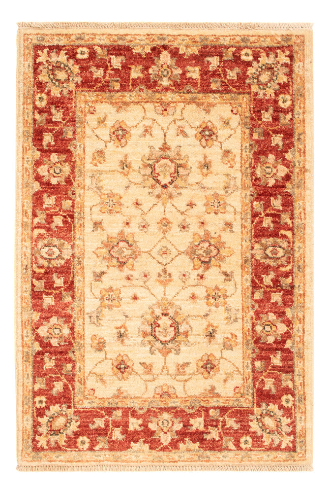 Ziegler Teppich - 86 x 59 cm - beige