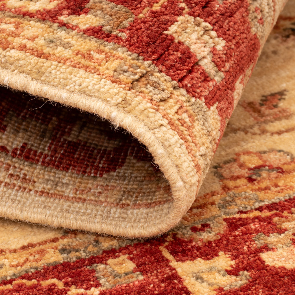Ziegler Teppich - 86 x 59 cm - beige