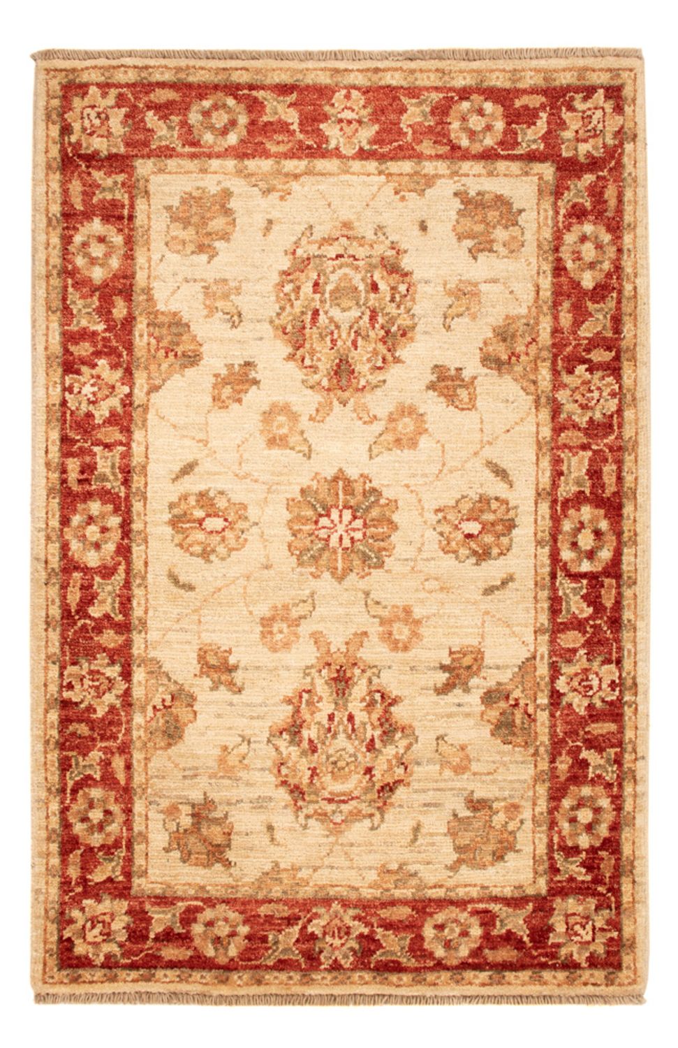 Ziegler Teppich - 93 x 62 cm - beige