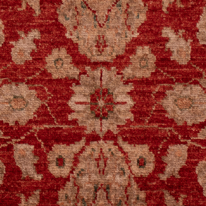Ziegler Teppich - 88 x 59 cm - rot