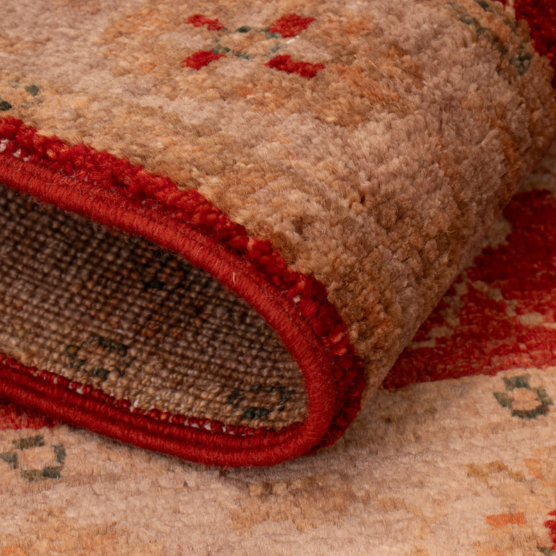 Ziegler Teppich - 88 x 59 cm - rot