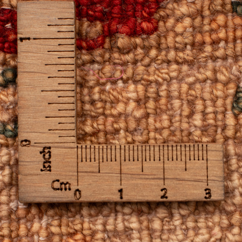 Ziegler Teppich - 88 x 59 cm - rot
