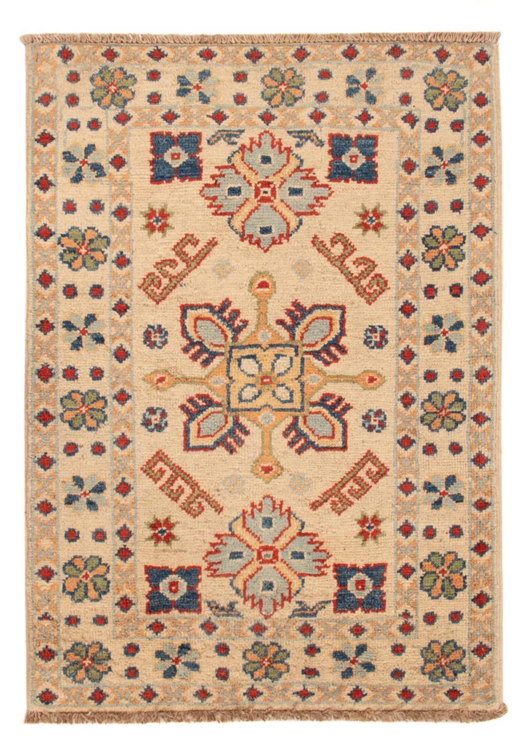 Ziegler Teppich - Kazak - 82 x 57 cm - beige