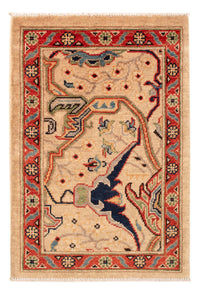 Tappeto Ziegler - Kazak - 89 x 60 cm - beige
