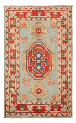 Ziegler Teppich - Kazak - 96 x 60 cm - hellblau