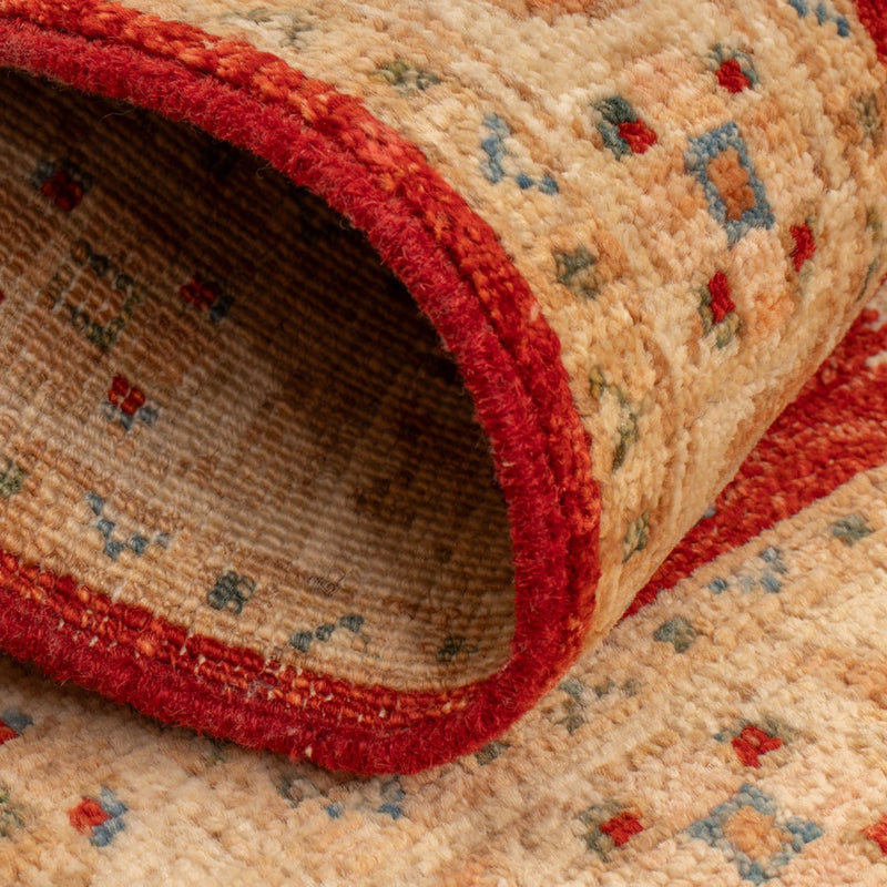 Ziegler Teppich - 86 x 60 cm - rot