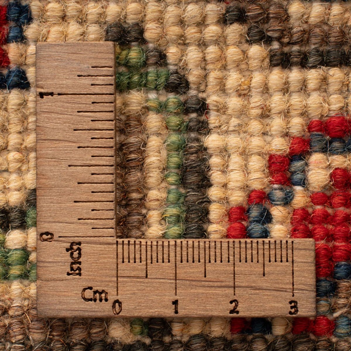 Ziegler Teppich - Kazak - 90 x 60 cm - grün