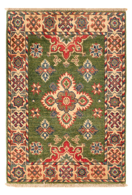 Ziegler Teppich - Kazak - 86 x 60 cm - grün