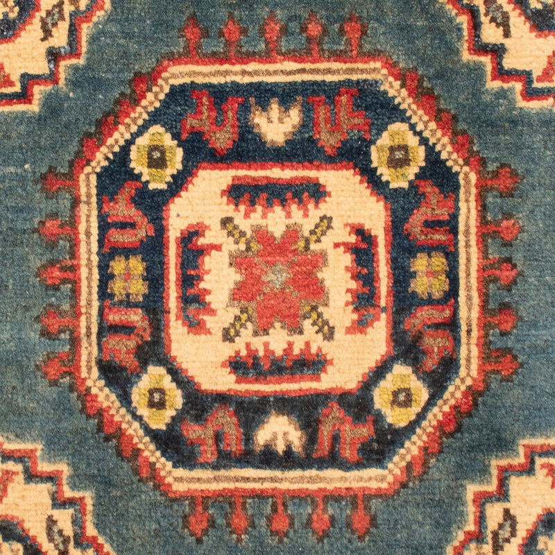 Ziegler Teppich - Kazak - 105 x 59 cm - blau