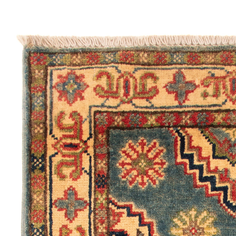 Ziegler Teppich - Kazak - 105 x 59 cm - blau