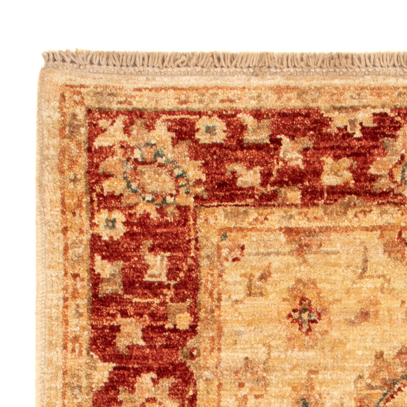 Ziegler Teppich - 88 x 61 cm - beige