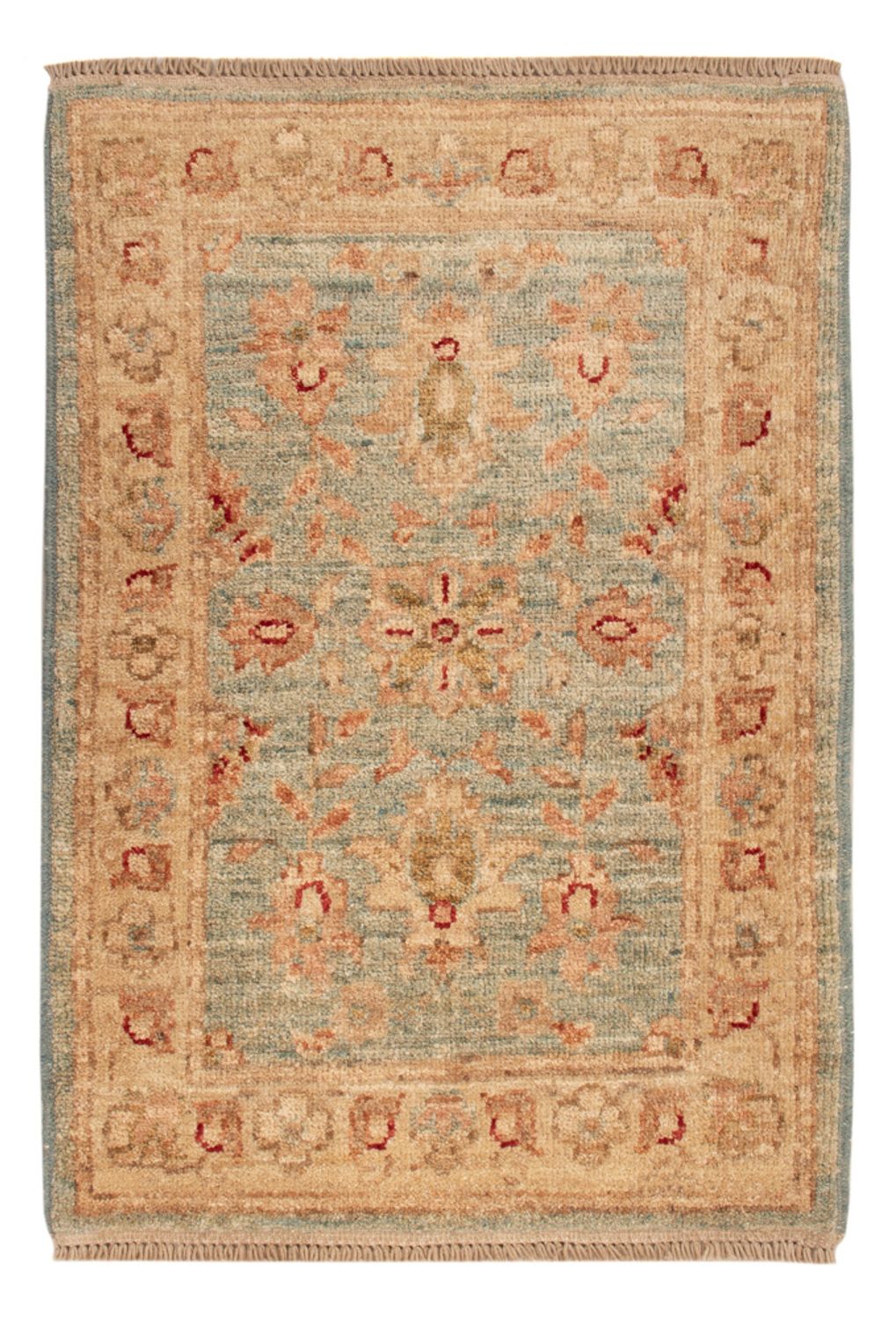 Ziegler Teppich - 71 x 50 cm - beige