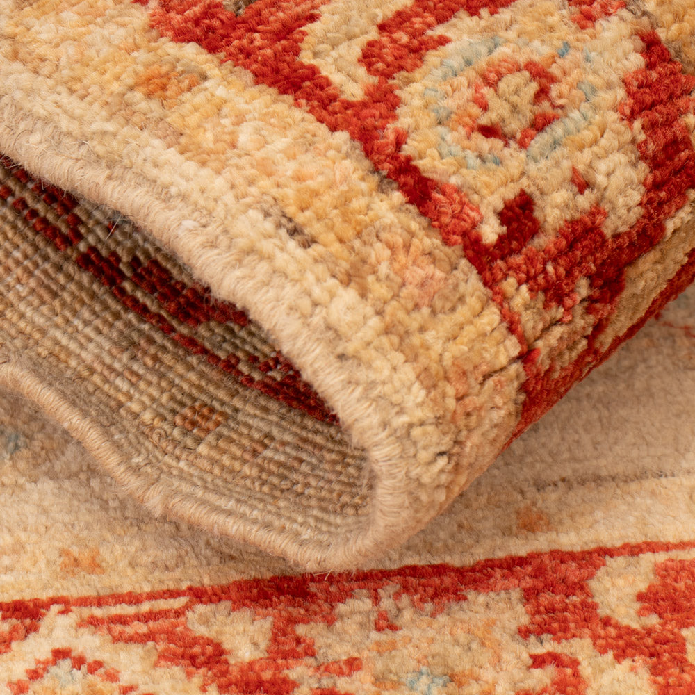 Ziegler Teppich - 88 x 58 cm - beige