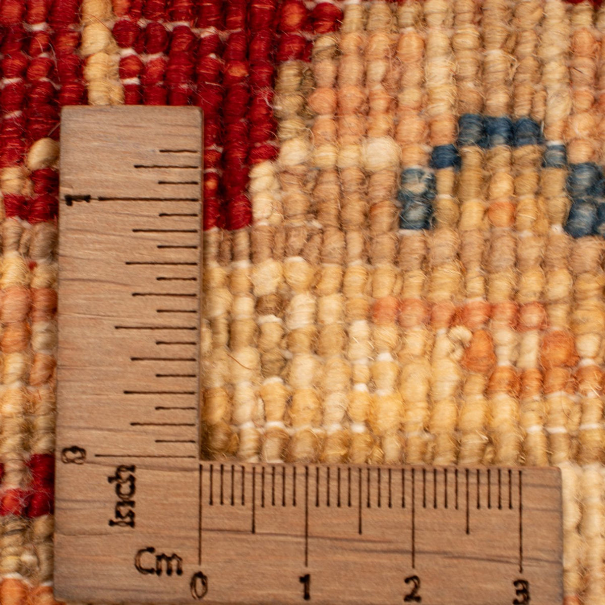 Ziegler Teppich - 90 x 60 cm - bordeauxrot