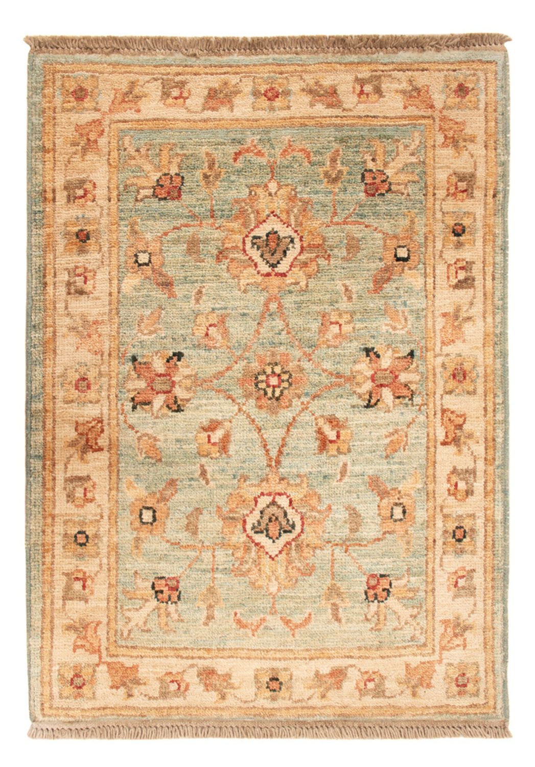 Ziegler Teppich - 67 x 48 cm - beige