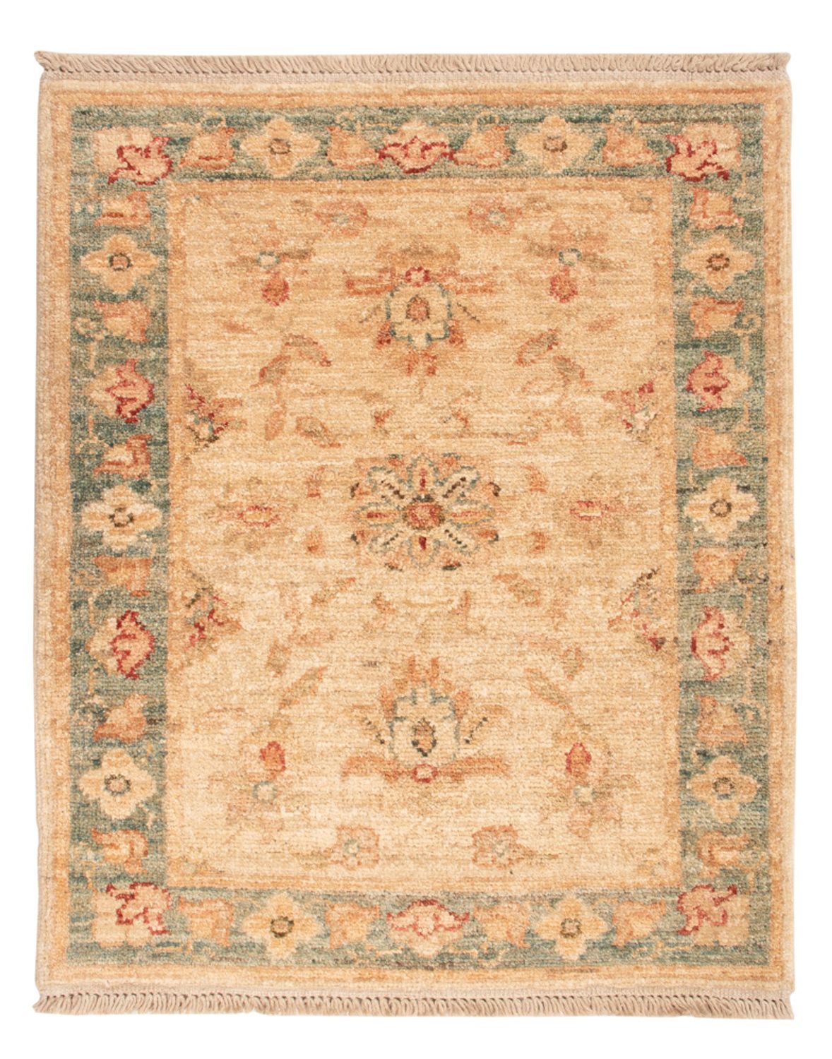 Ziegler Teppich - 62 x 51 cm - beige