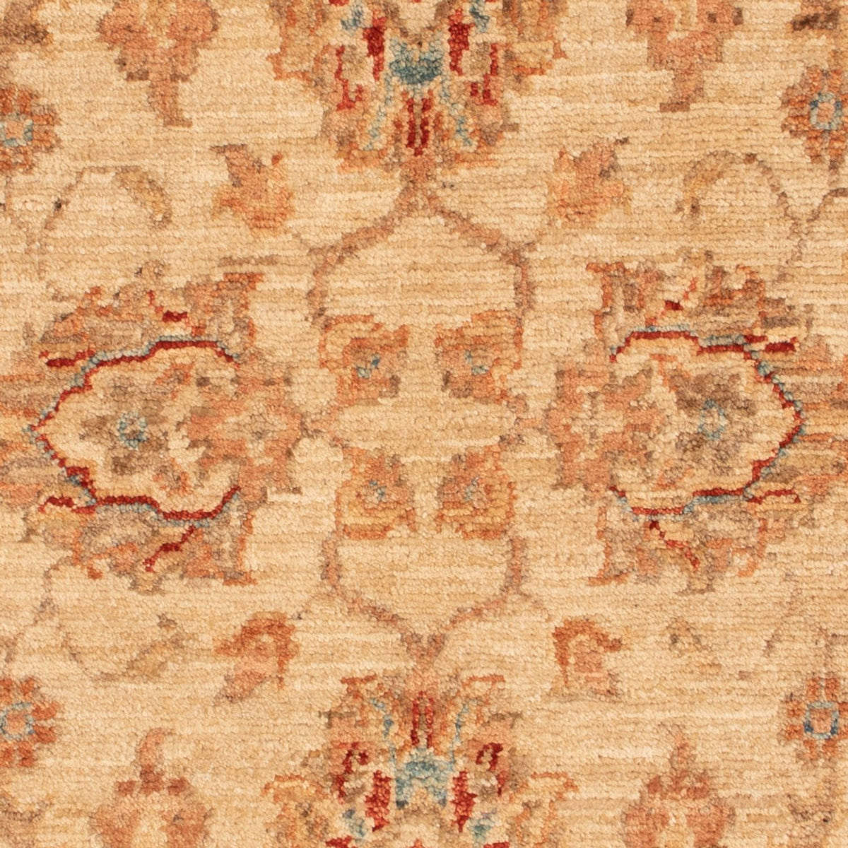 Ziegler Teppich - 101 x 70 cm - beige