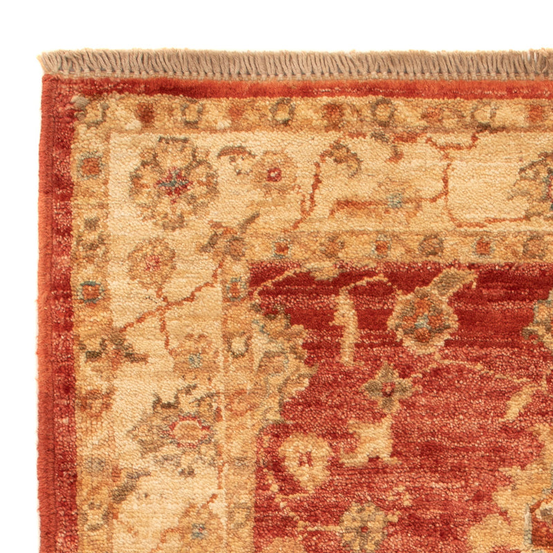 Ziegler Teppich - 90 x 58 cm - rot