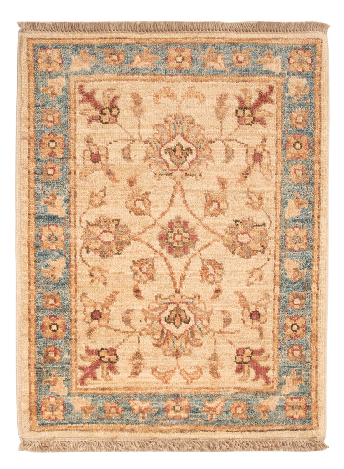 Ziegler Teppich - 66 x 49 cm - beige