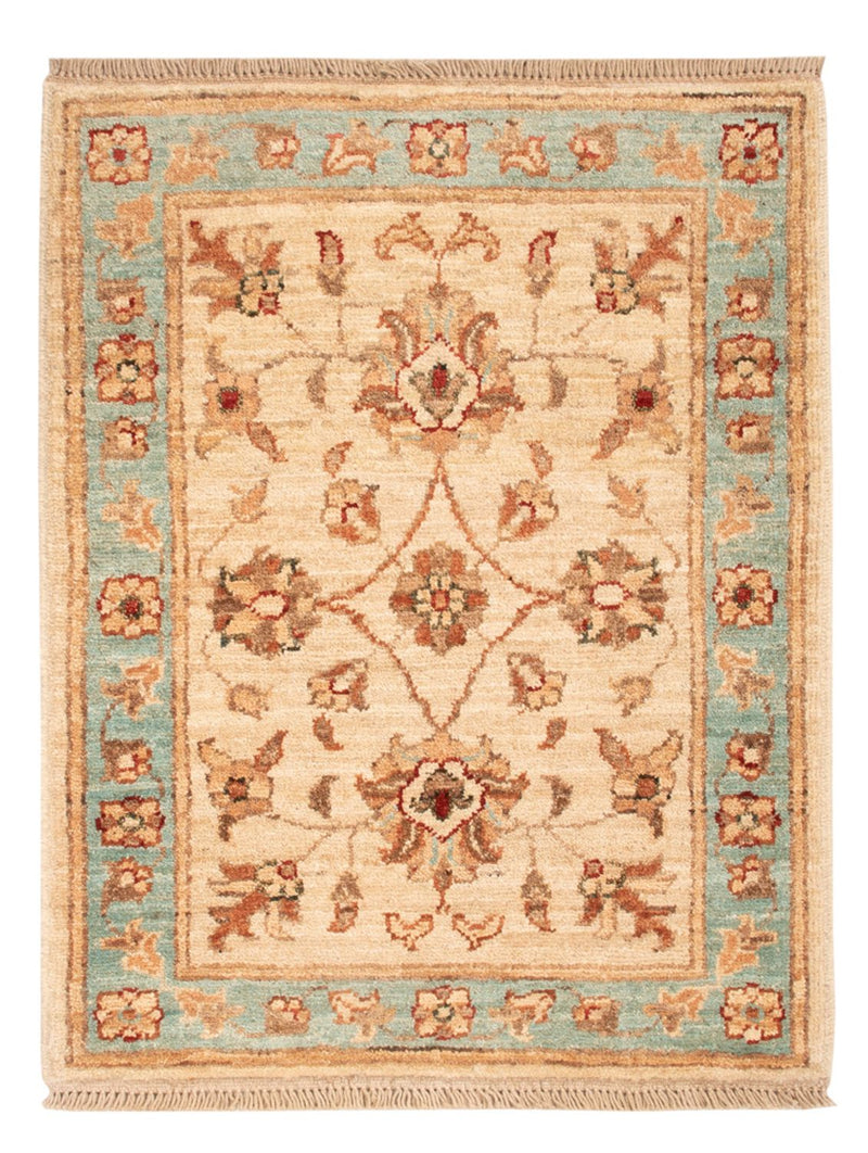 Ziegler Teppich - 67 x 52 cm - beige