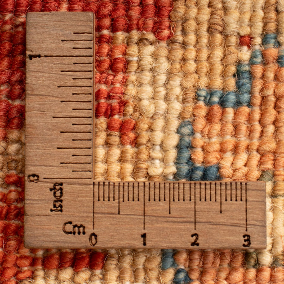 Ziegler Teppich - 70 x 55 cm - rot