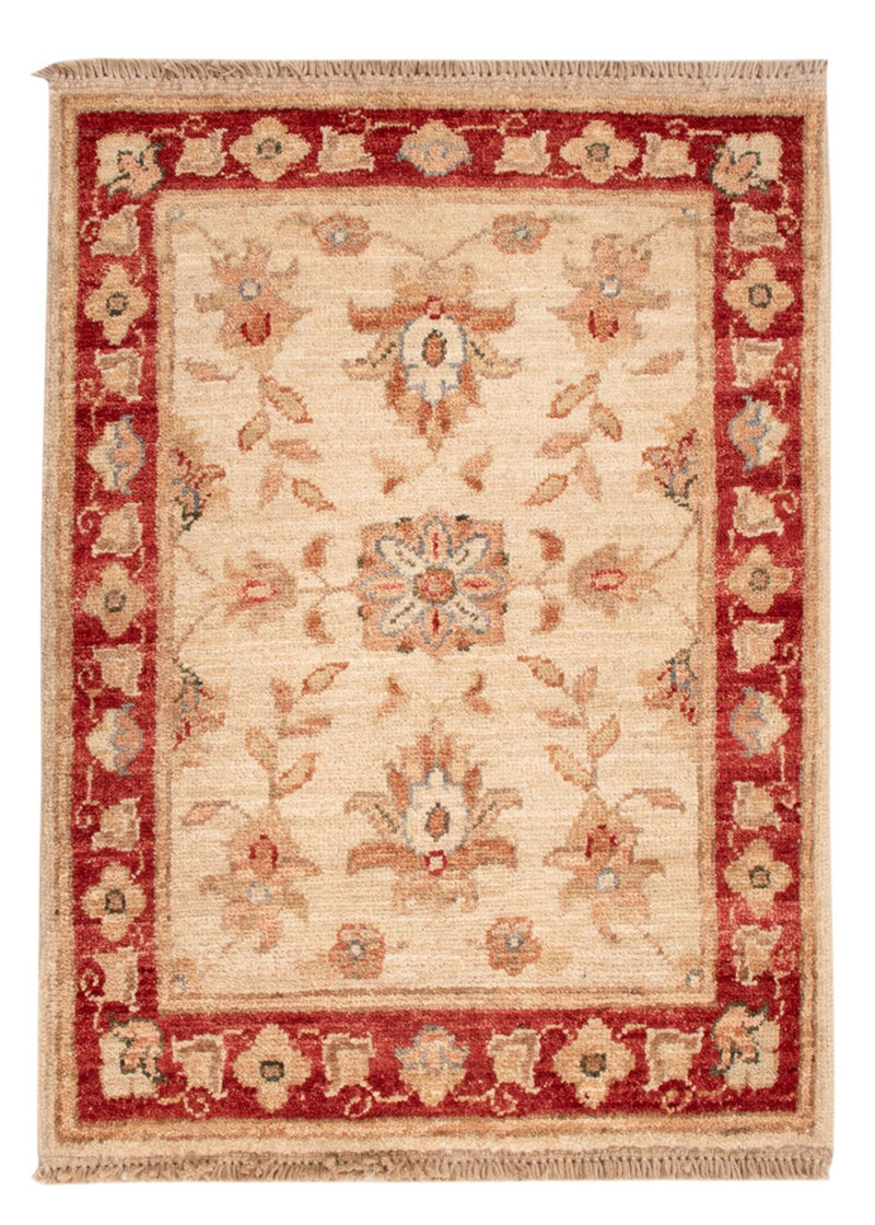 Ziegler Teppich - 69 x 52 cm - beige