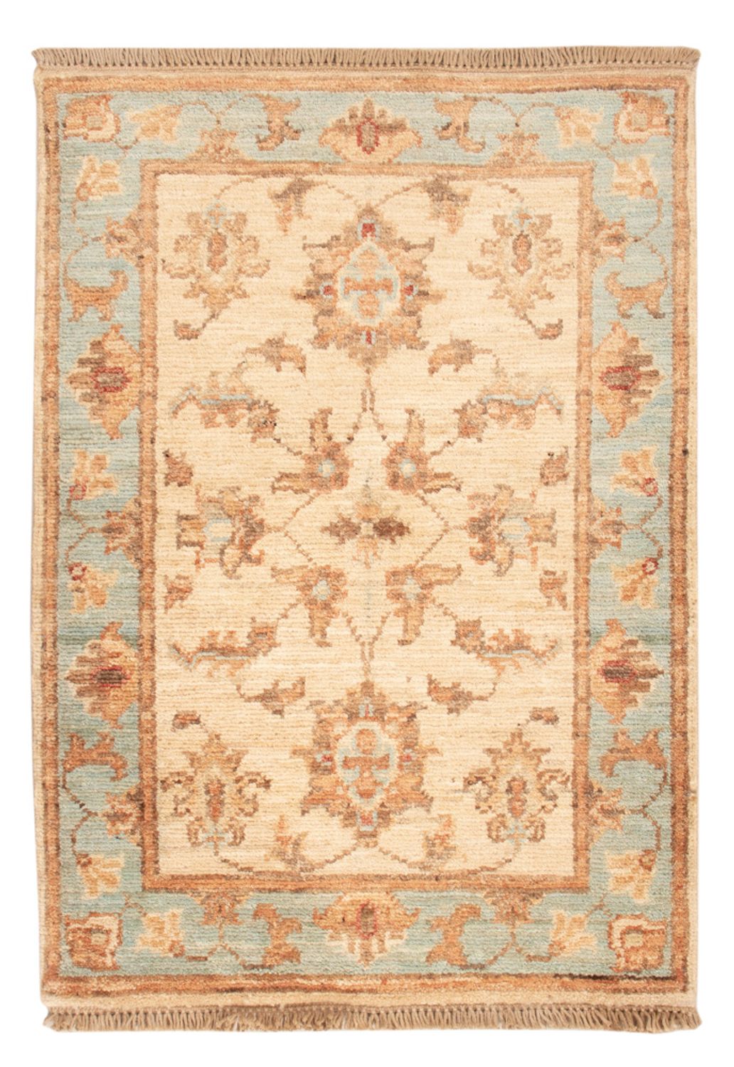 Ziegler Teppich - 68 x 50 cm - beige