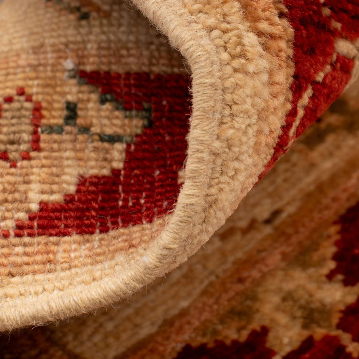 Ziegler Teppich - 65 x 55 cm - beige