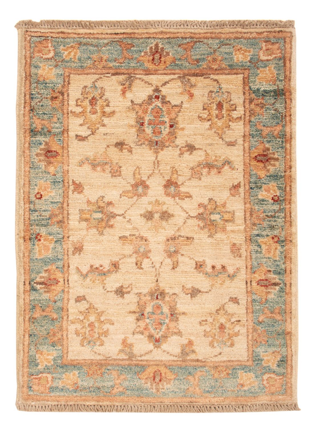 Ziegler Teppich - 69 x 50 cm - beige