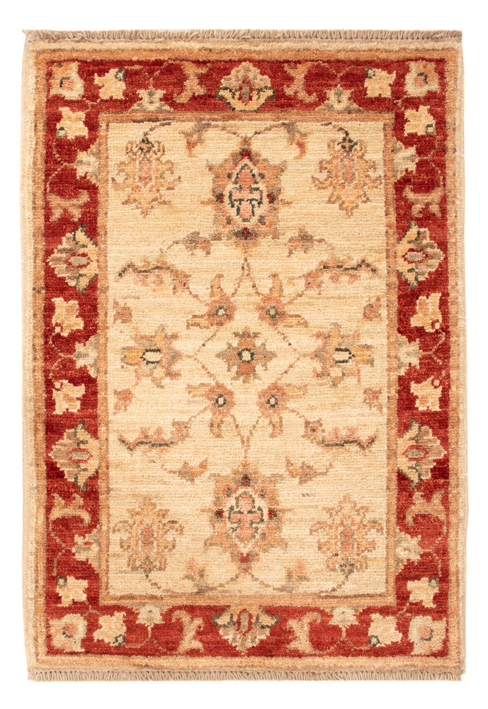 Ziegler Teppich - 70 x 49 cm - beige
