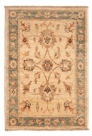 Ziegler Teppich - 73 x 51 cm - beige