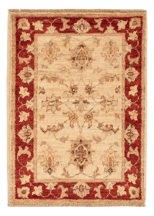 Ziegler Teppich - 71 x 52 cm - beige
