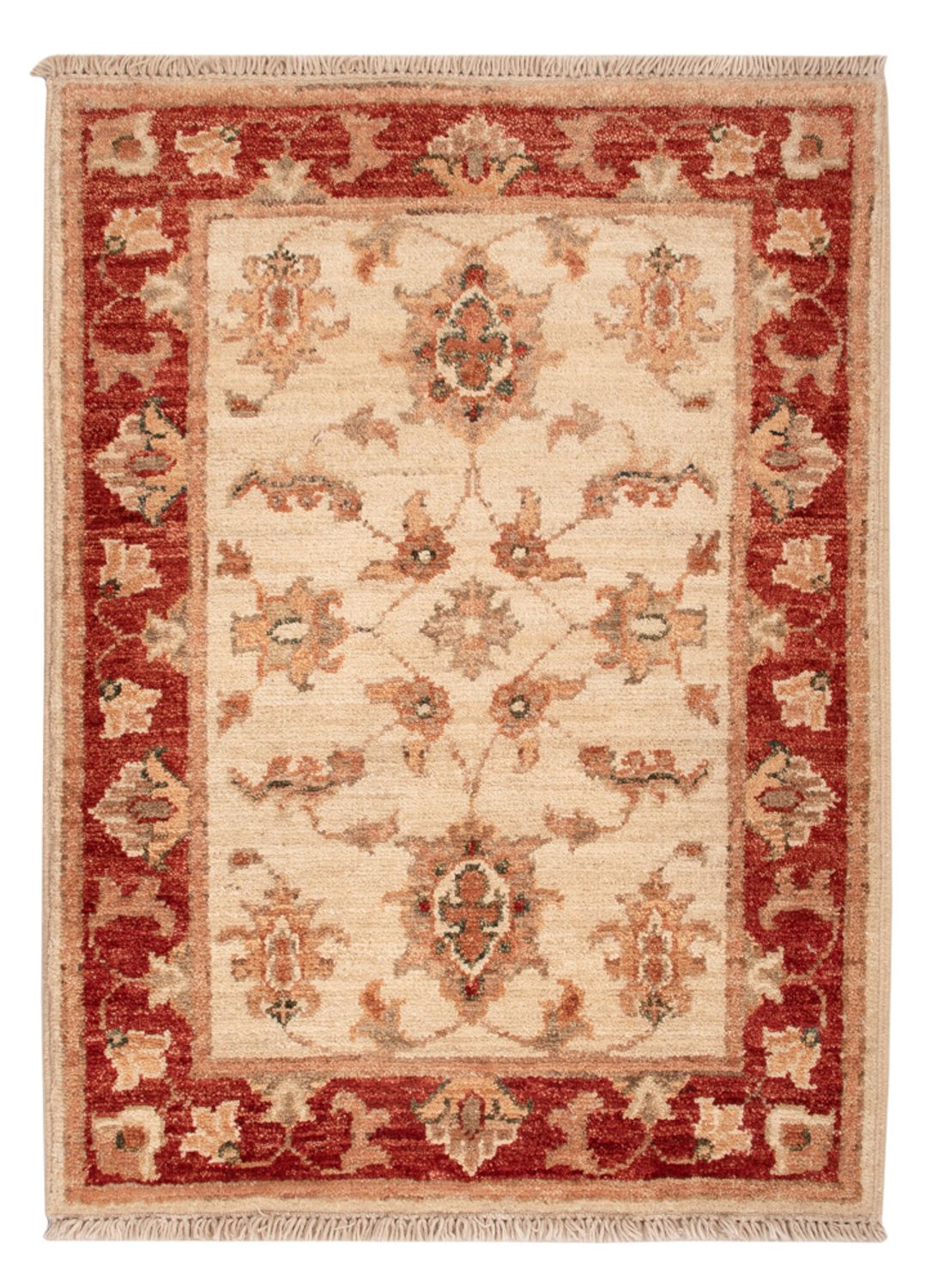Ziegler Teppich - 71 x 50 cm - beige
