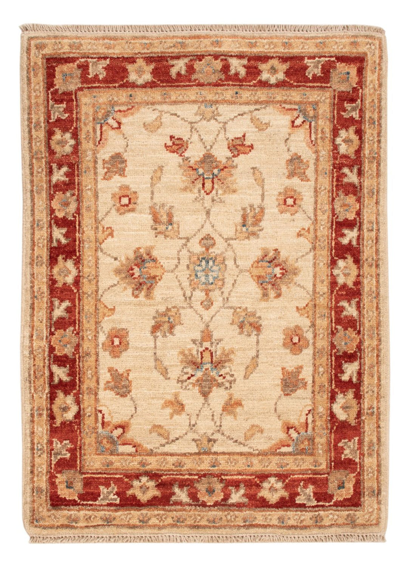 Ziegler Teppich - 70 x 51 cm - beige