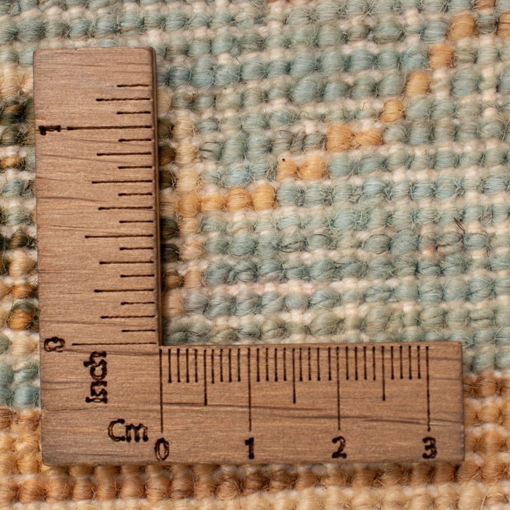 Ziegler Teppich - 73 x 48 cm - blau