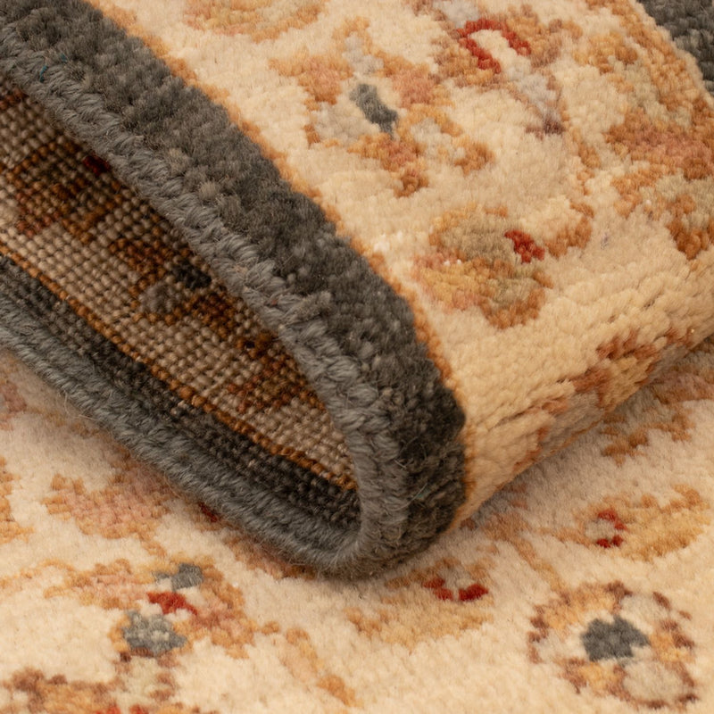 Ziegler Teppich - 90 x 60 cm - schwarz