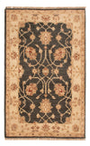 Tappeto Ziegler 60x90cm - Tappeto orientale - Rettangolo / Nero / 60 x 90 cm Rettangolo