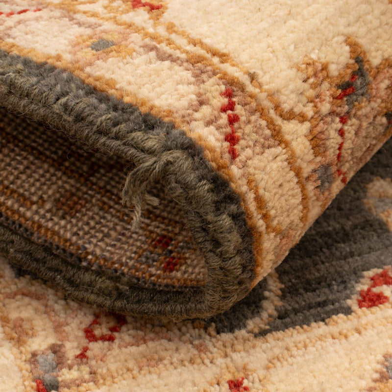 Ziegler Teppich - 90 x 60 cm - schwarz